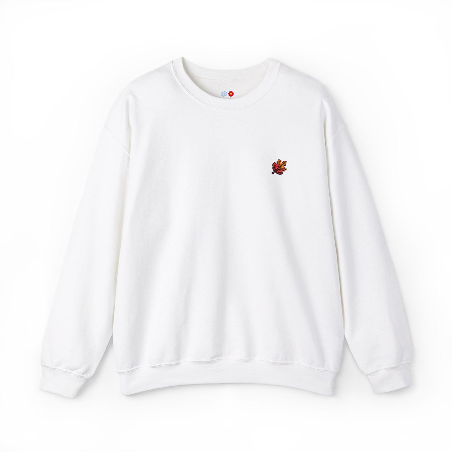 Embroidered Fall Logo Crewneck