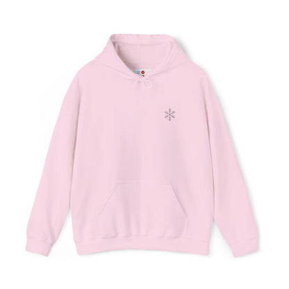 Embroidered Essential Snowflake Hoodie