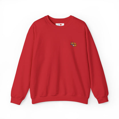 Embroidered Fox Crewneck