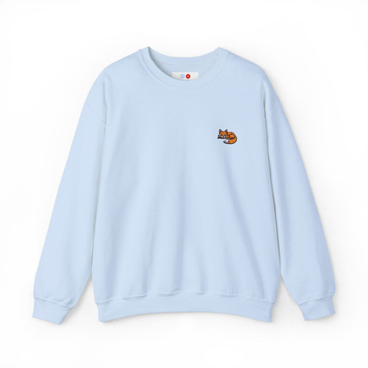 Embroidered Fox Crewneck