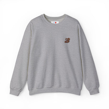 Embroidered Squirrel Crewneck