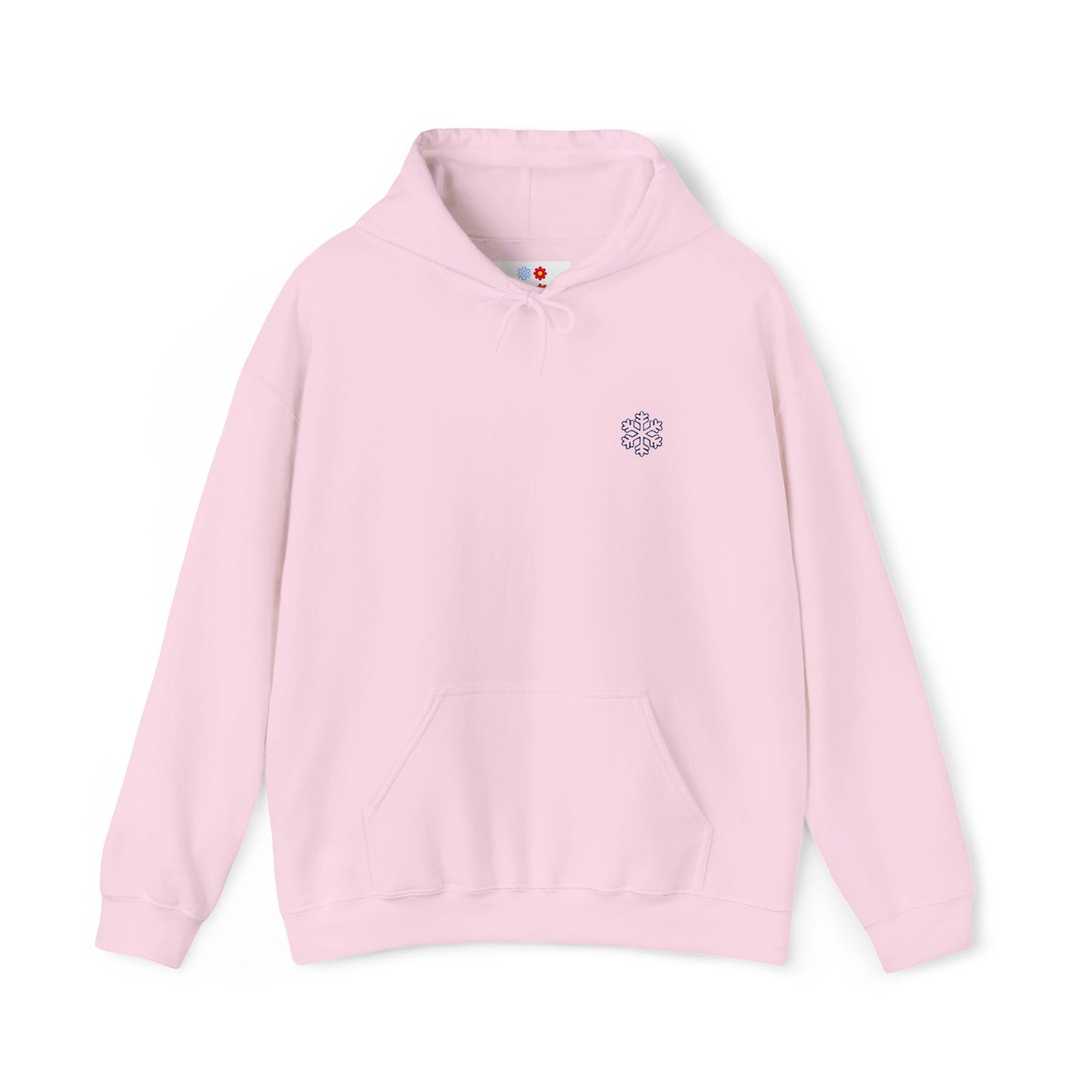 Embroidered Winter Logo Hoodie