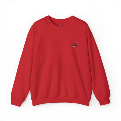 Embroidered  Santa Hat Crewneck