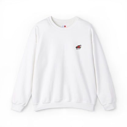 Embroidered  Santa Hat Crewneck