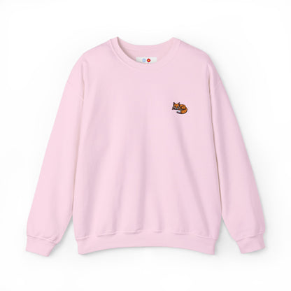 Embroidered Fox Crewneck