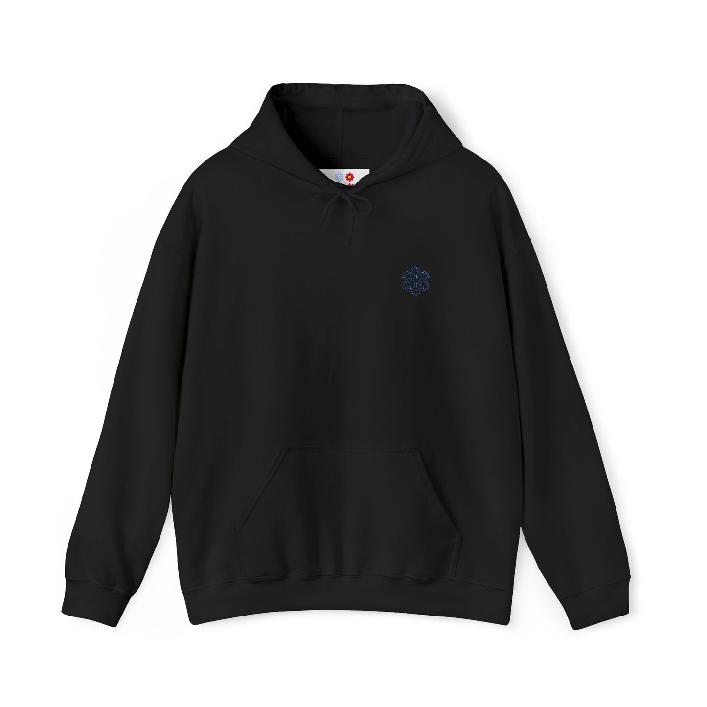 Embroidered Winter Logo Hoodie