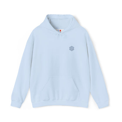 Embroidered Winter Logo Hoodie