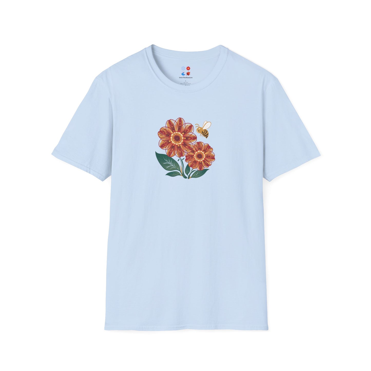 Flowers & Bee T-shirt