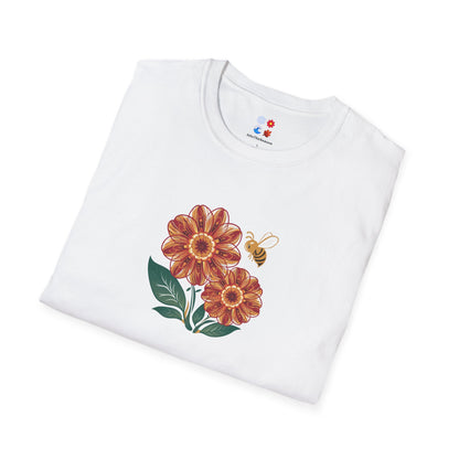 Flowers & Bee T-shirt